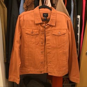Orange Forever 2 Mens Denim Jacket 